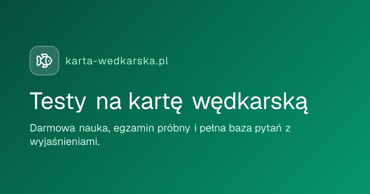 Preview of the karta-wedkarska.pl project